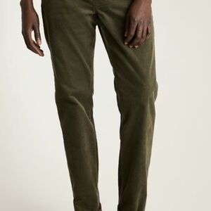 Bonobos NWOT Men's 5-pocket Cotton Corduroy Pants in Light Mossy Tan Size 33/32